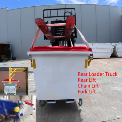 Wheelie Bin with Rotator Base